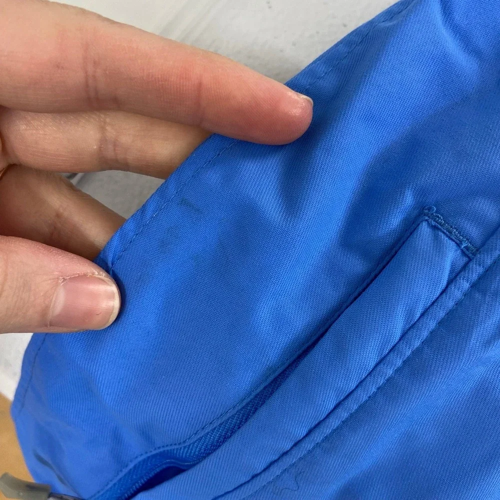 Columbia‎ bugaboo blue fleece lined non-slip Omni-tech ski snow gear pants large